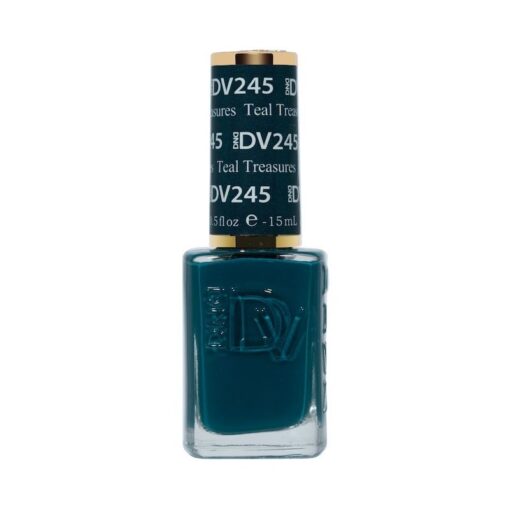 DND DIVA Nail Lacquer - 245 Teal Treasures