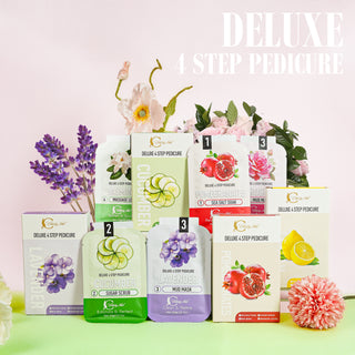 Classy Nail - Deluxe 4 Steps Pedicure x100 Boxes - Lemon