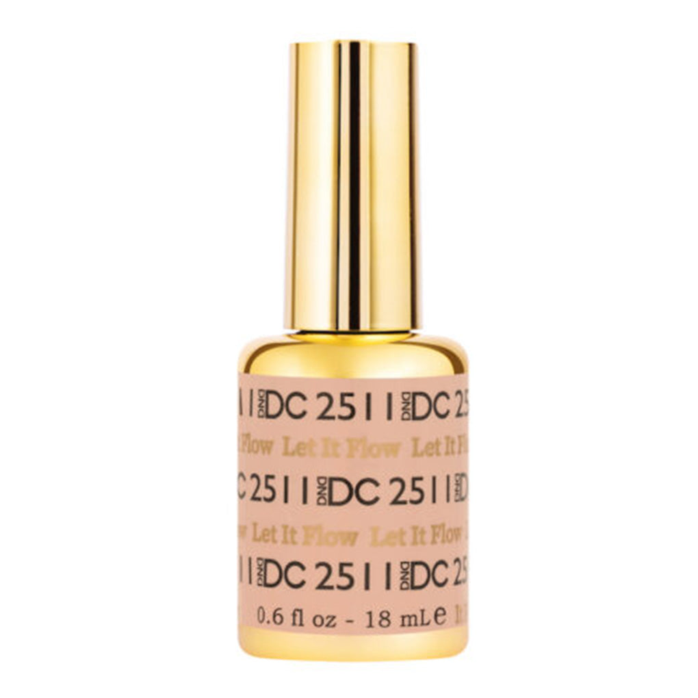 DND DC Gel Nail Polish Duo - 2511 Let It Flow - Free Spirit Collection