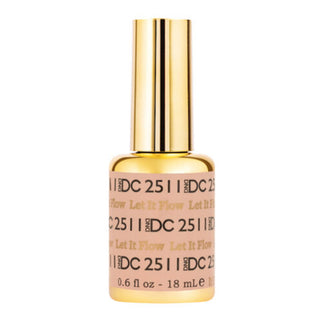 DND DC Gel Nail Polish Duo - 2511 Let It Flow - Free Spirit Collection
