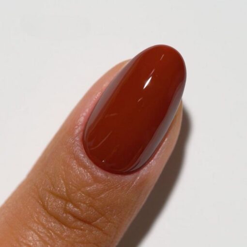 DND DIVA Gel Polish - 251 Chocolate Red