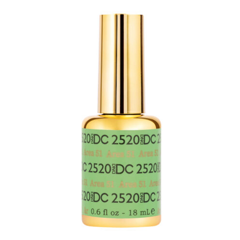 DND DC Gel Nail Polish Duo - 2520 Area 51 - Free Spirit Collection