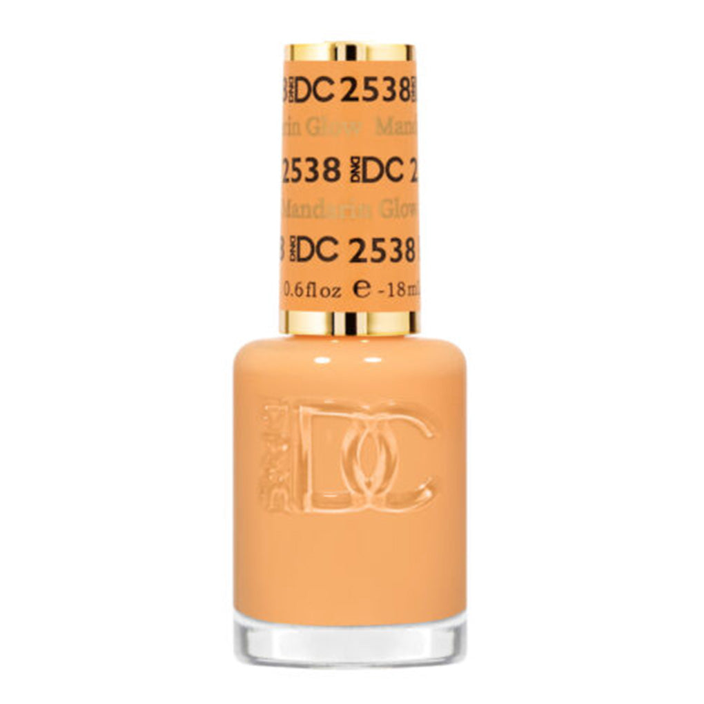 DND DC Gel Nail Polish Duo - 2538 Mandarin Glow - Free Spirit Collection