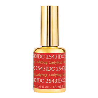 DND DC Gel Nail Polish Duo - 2543 Ladybug - Free Spirit Collection