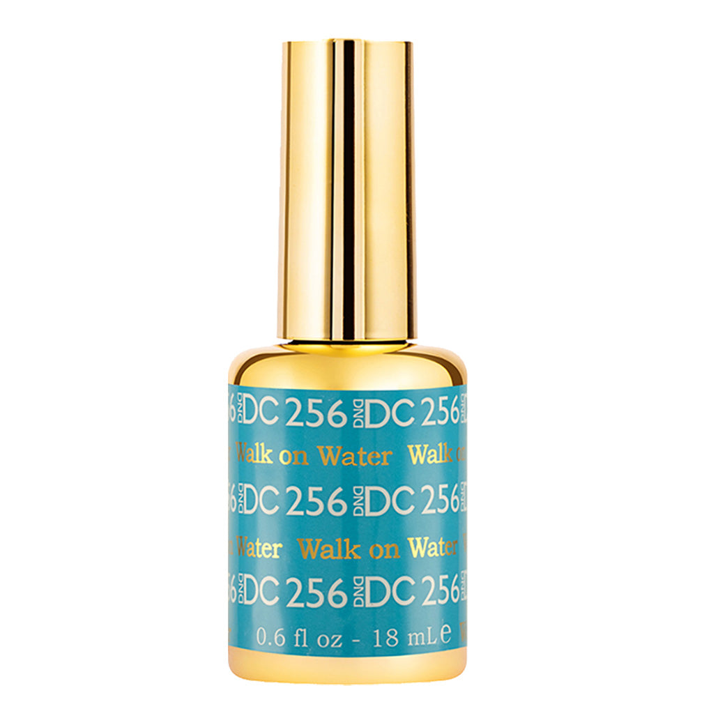 DND DC Gel Nail Polish Duo - 256 Blue Colors - Walk on Water