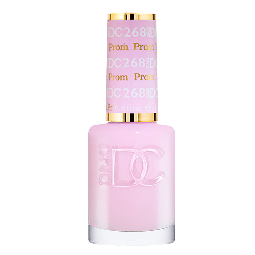 DND DC Gel Nail Polish Duo - 268 Pink Colors - Prom