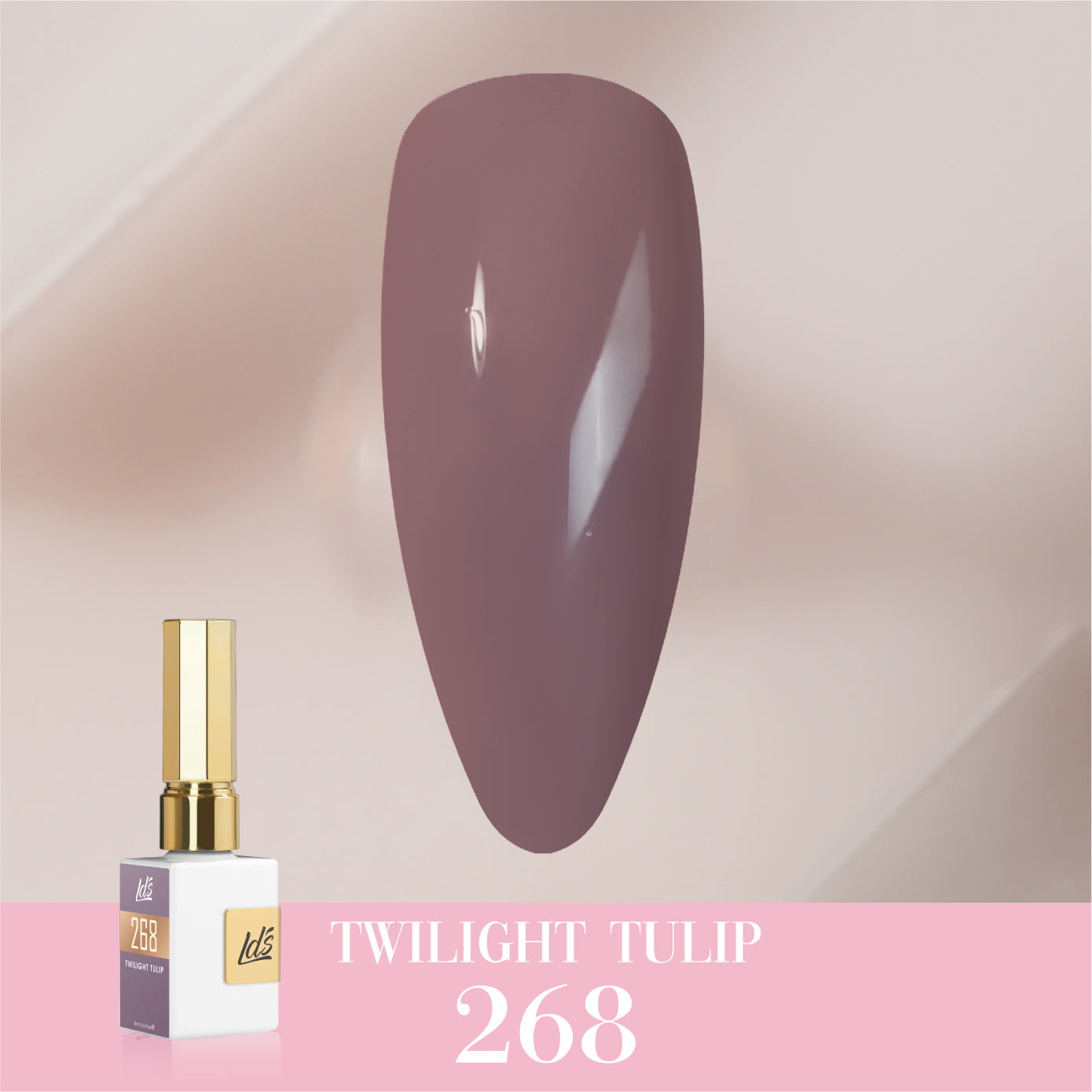 LDS Color Craze Collection - 268 Twilight Tulip - Gel Polish 0.5oz