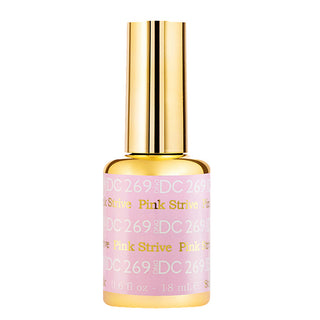 DND DC Gel Nail Polish Duo - 269 Pink Colors - Pink Strive