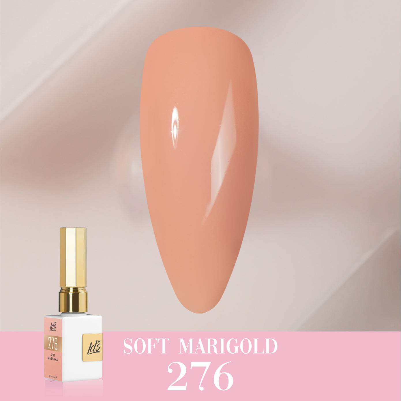 LDS Color Craze Collection - 276 Soft Marigold - Gel Polish 0.5oz