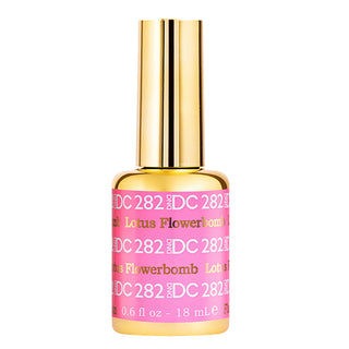 DND DC Gel Nail Polish Duo - 282 Pink Colors - Lotus Flowerbomb