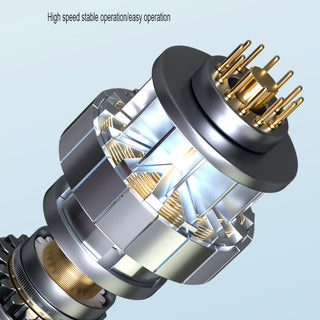 Nail Drill Portable - Grey Gold
