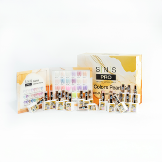 SNS Pearl Gel Collection - Set 24 Colors - Gel Polish 0.5 oz