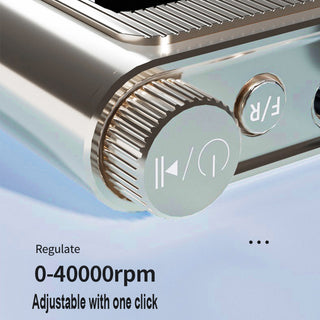 Nail Drill Portable - Grey Gold