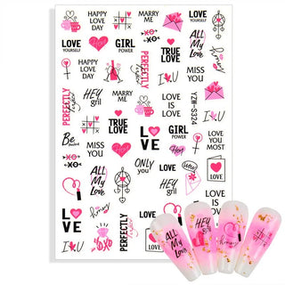  Nail Art Stickers - YZW-S324 by OTHER sold by DTK Nail Supply