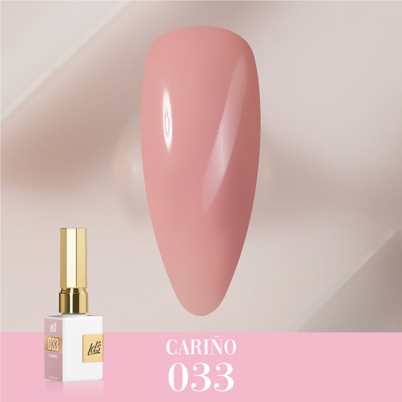 LDS Color Craze Collection - 033 Cariño - Gel Polish 0.5oz