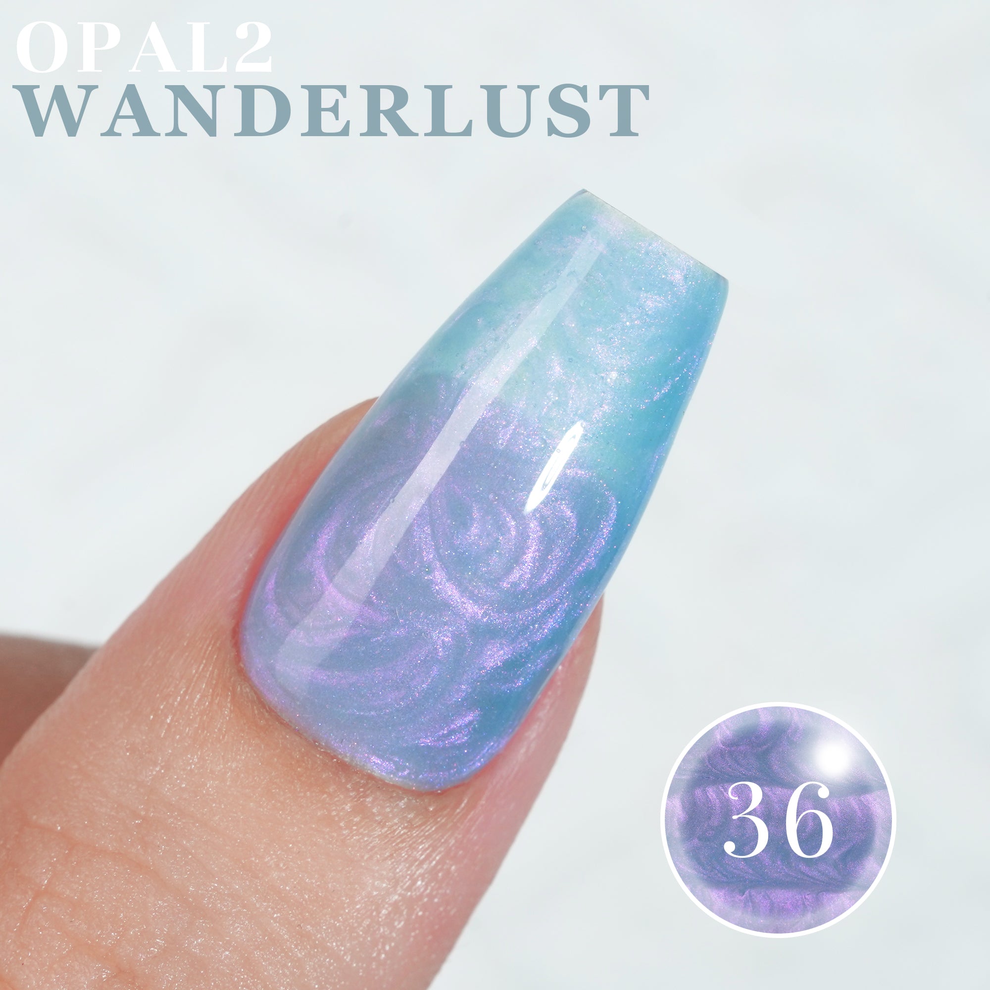 LAVIS OP2 - Gel Polish 0.5 oz - Lavis Wanderlust Collection