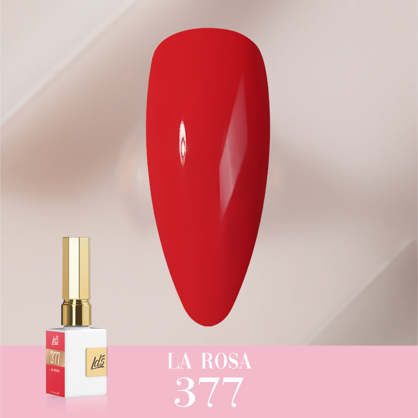 LDS Color Craze Collection - 377 La Rosa - Gel Polish 0.5oz