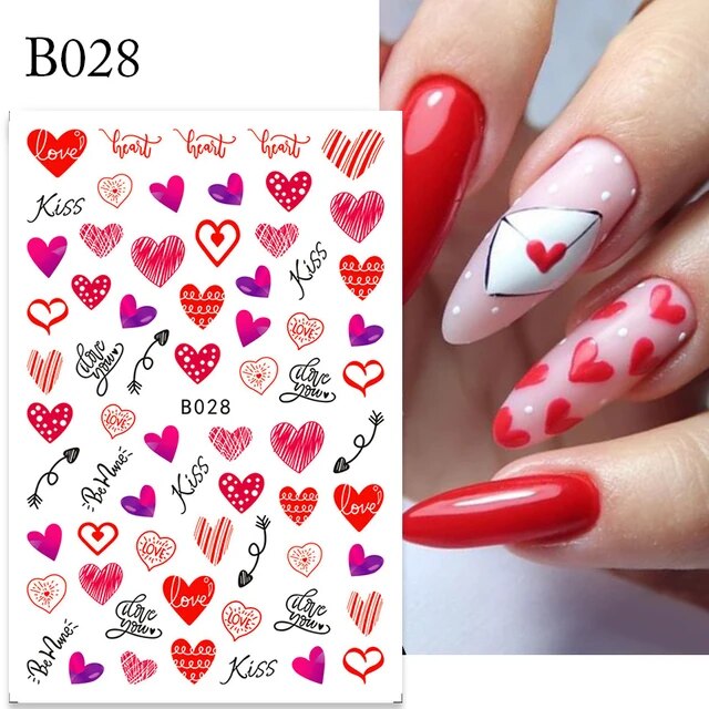 Nail Art Stickers - B028