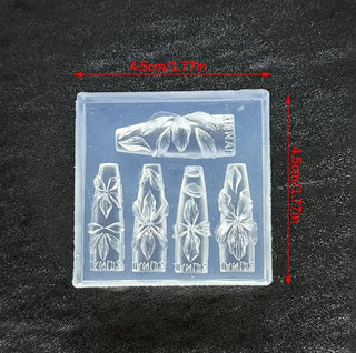 3D Nail Charm Mold 22 - Flower
