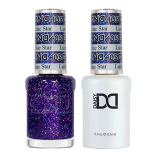 DND Gel Nail Polish - 405 Lush Lilac Star
