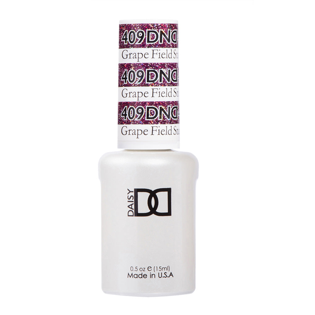 DND Gel Nail Polish Duo - 409 Purple Colors - Grape Field Star