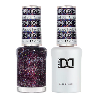 DND Gel Nail Polish - 409 Grape Field Star