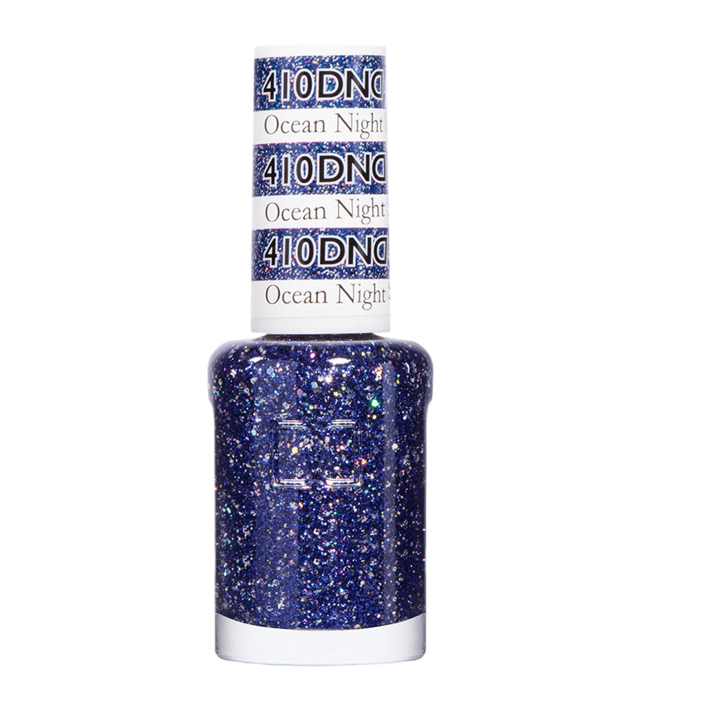 DND Gel Nail Polish Duo - 410 Purple Colors - Ocean Night Star