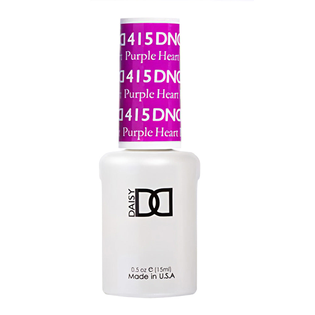 DND Gel Nail Polish Duo - 415 Purple Colors - Purple Heart