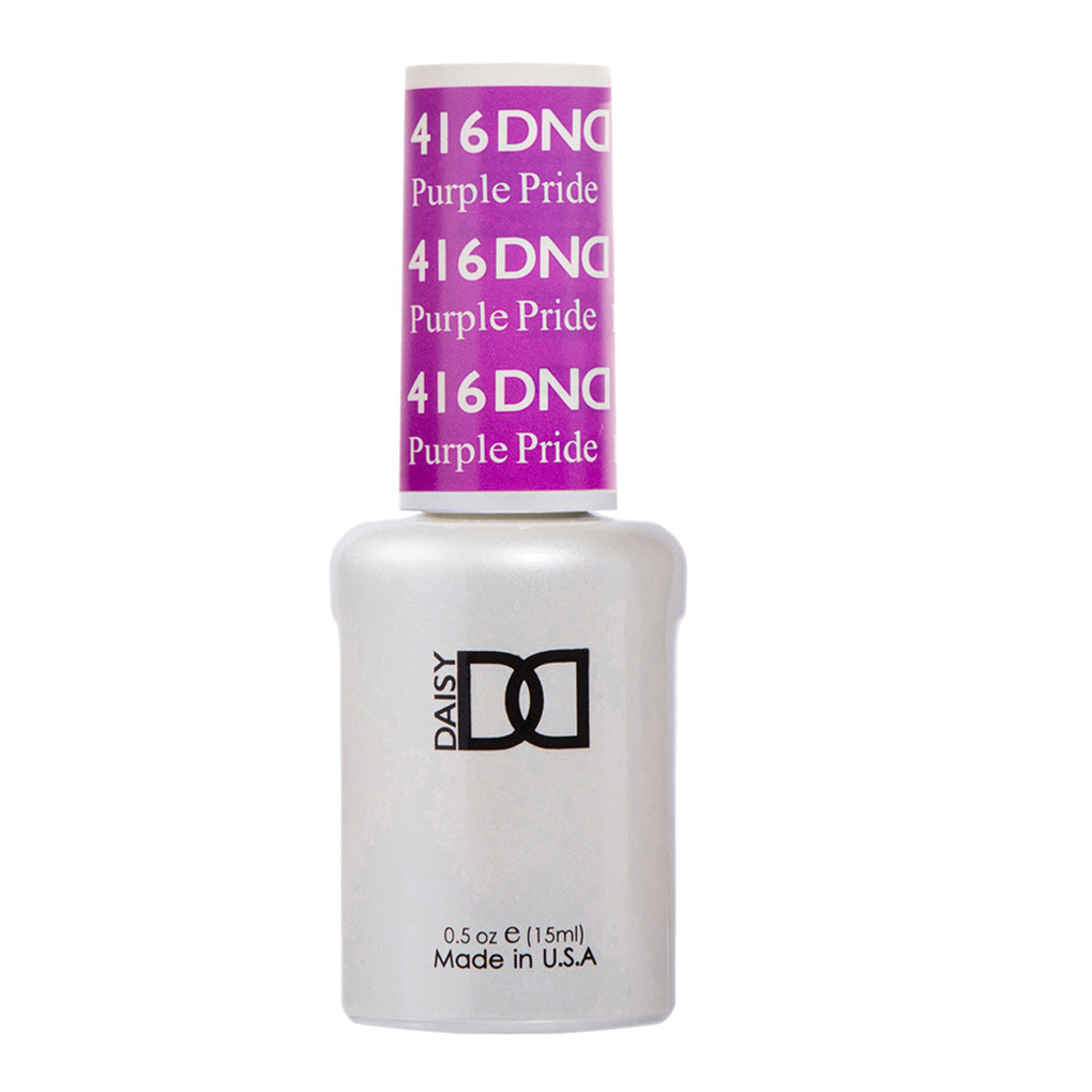 DND Gel Nail Polish Duo - 416 Purple Colors - Purple Pride