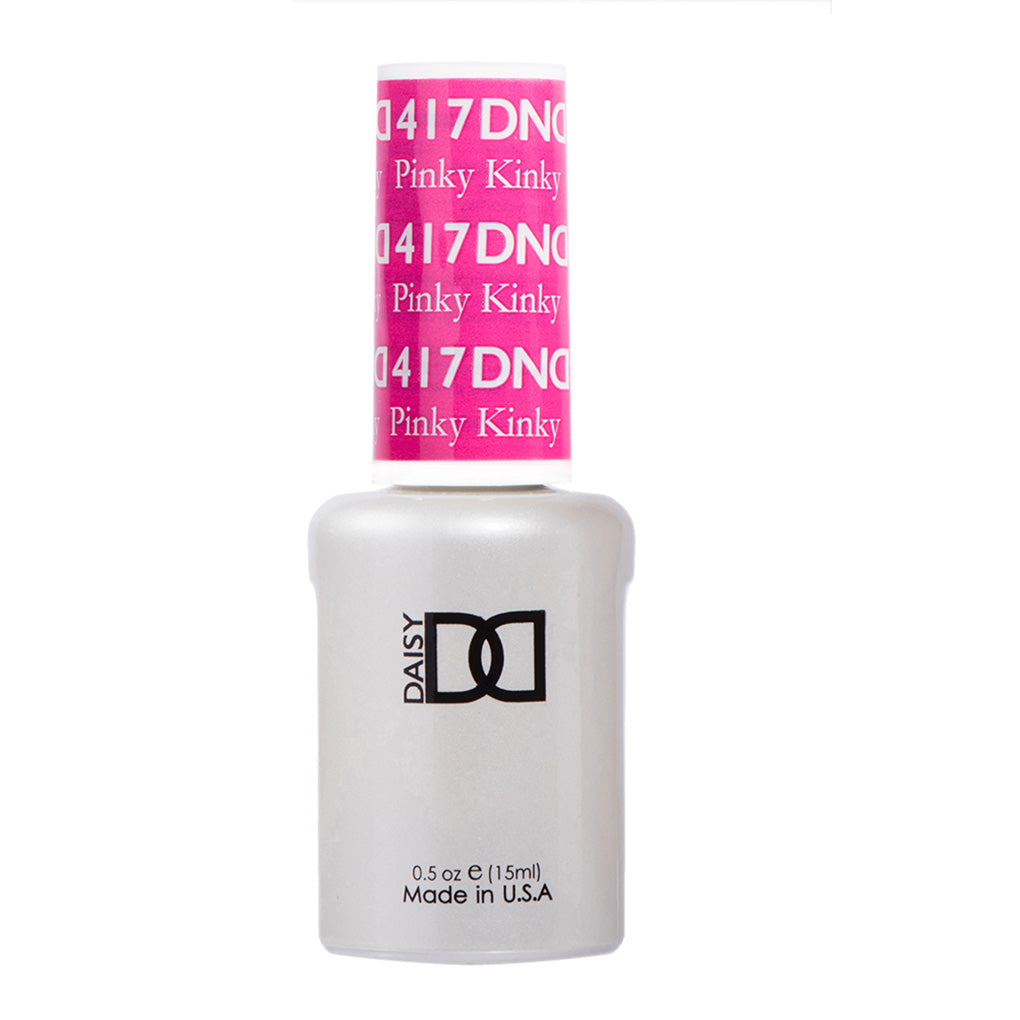 DND Gel Nail Polish Duo - 417 Pink Colors - Pinky Kinky