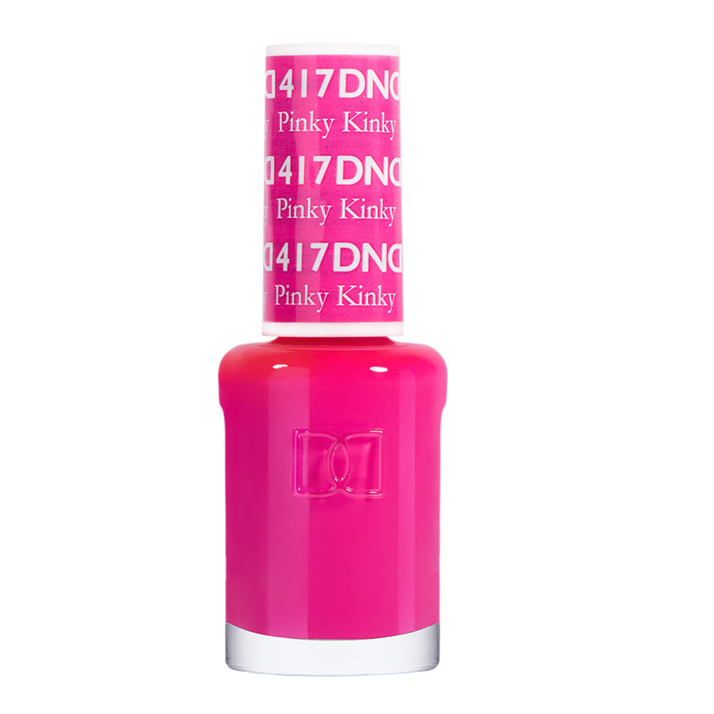 DND Gel Nail Polish Duo - 417 Pink Colors - Pinky Kinky