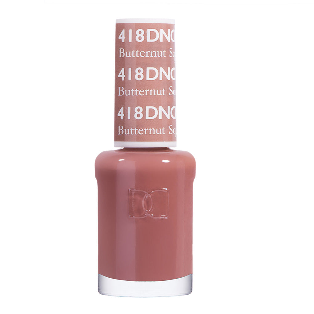 DND Gel Nail Polish Duo - 418 Brown Colors - Butternut Squash