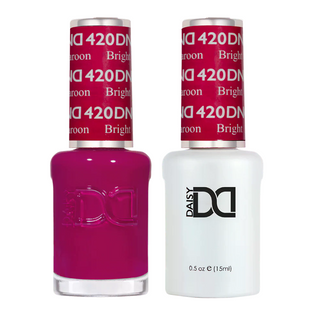 DND Gel Nail Polish - 420 Bright Maroon