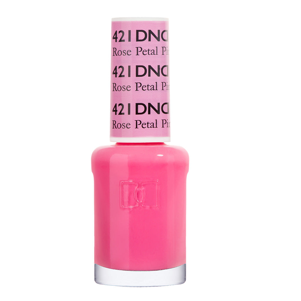 DND Gel Nail Polish Duo - 421 Pink Colors - Rose Petal Pink