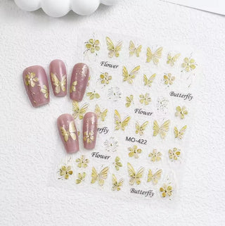 3D Nail Art Stickers MO-422