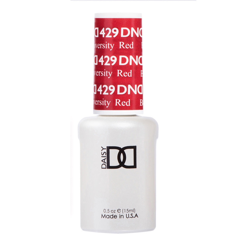 DND Gel Nail Polish Duo - 429 Red Colors - Boston University Red