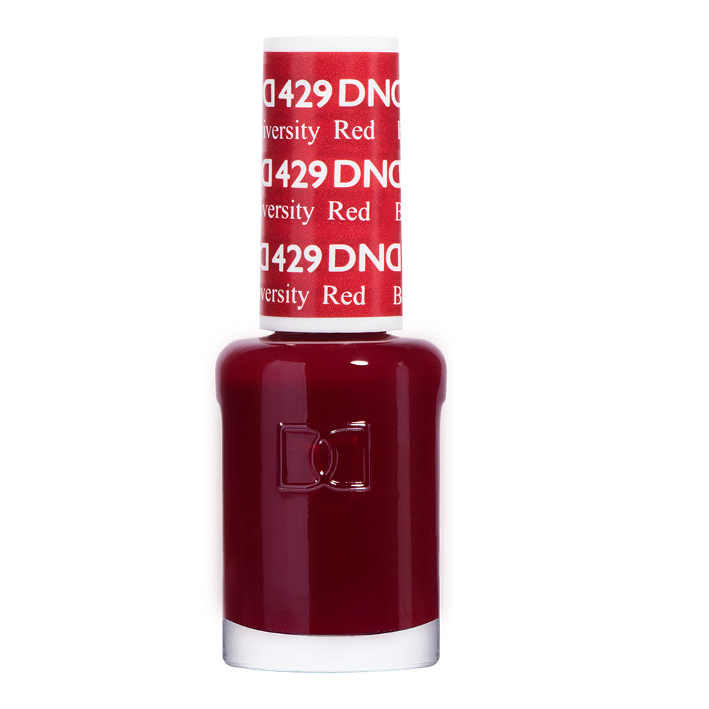 DND Gel Nail Polish Duo - 429 Red Colors - Boston University Red