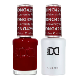 DND Gel Nail Polish - 429 Boston University Red