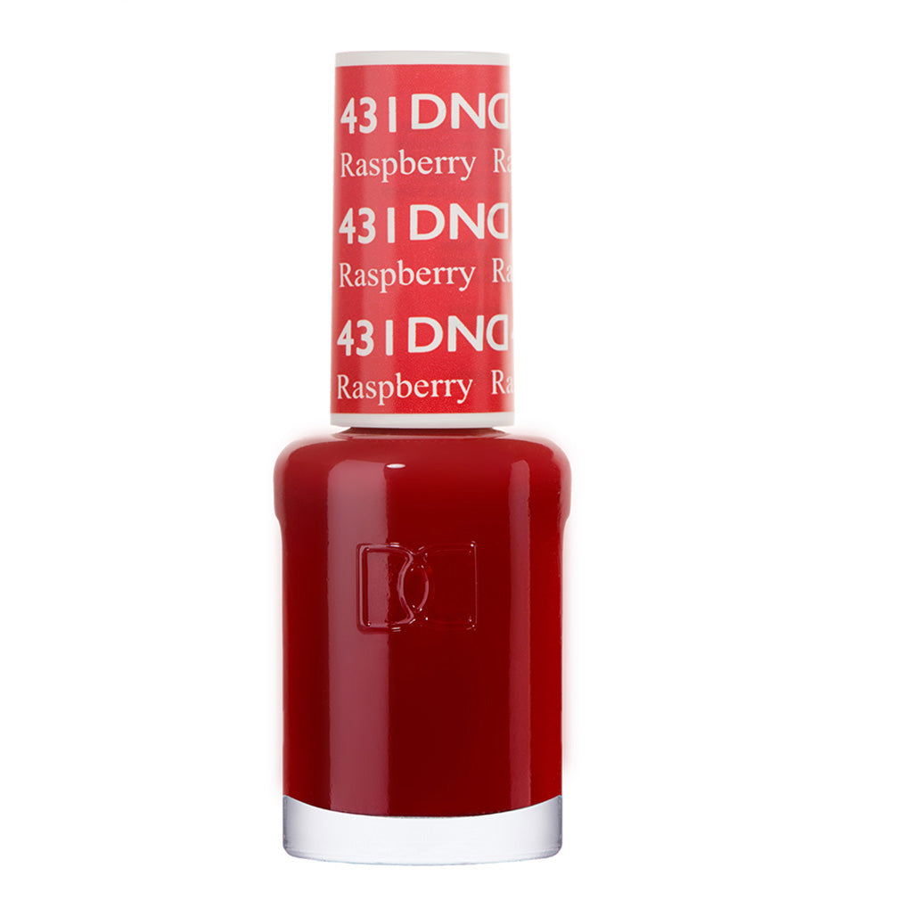 DND Gel Nail Polish Duo - 431 Red Colors - Raspberry