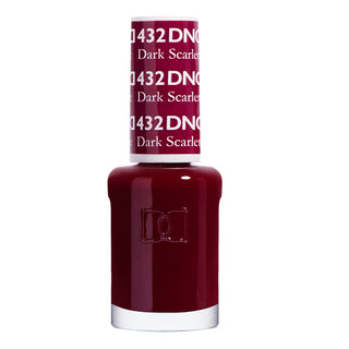 DND Gel Nail Polish Duo - 432 Red Colors - Dark Scarlet