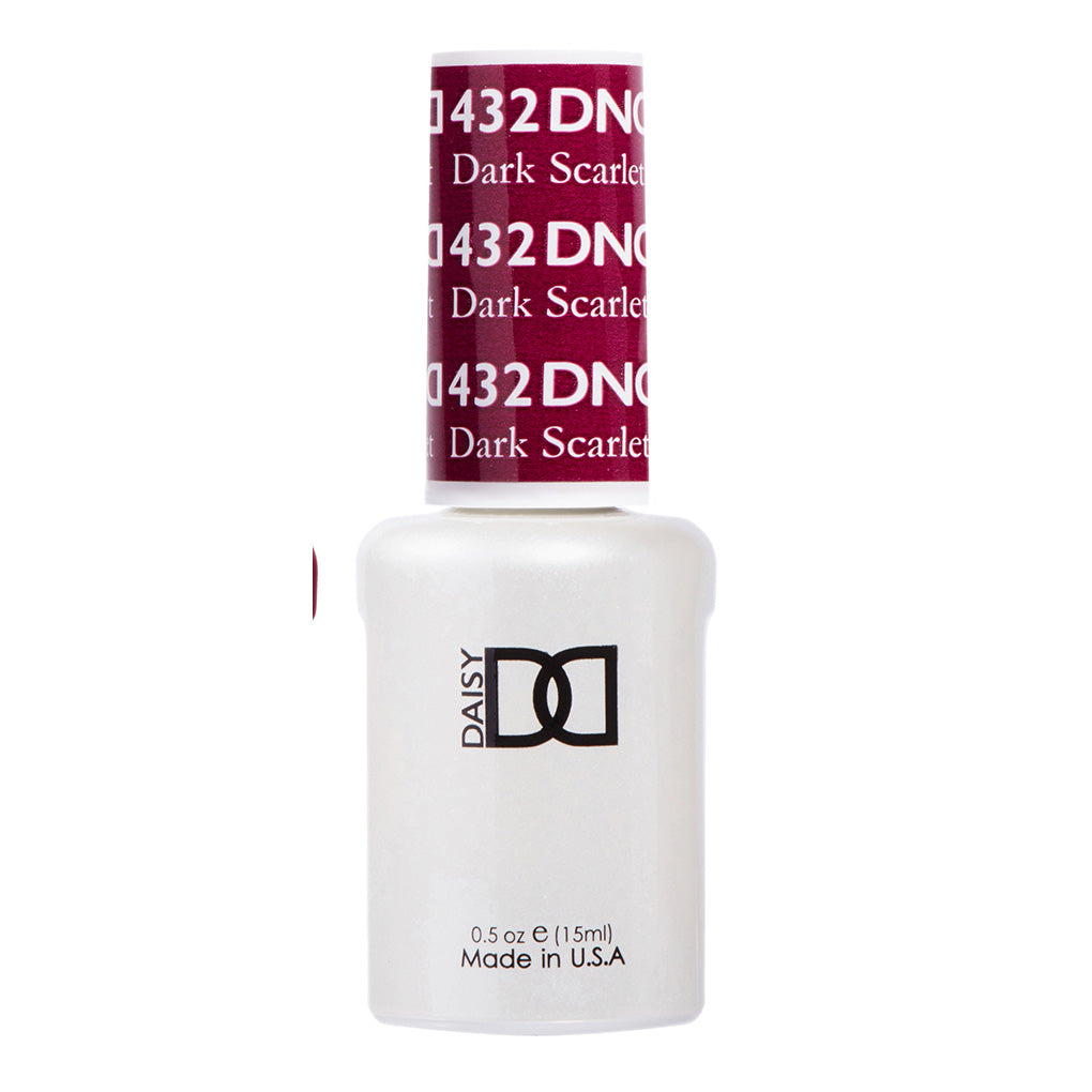 DND Gel Nail Polish Duo - 432 Red Colors - Dark Scarlet