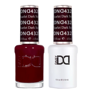 DND Gel Nail Polish - 432 Dark Scarlet