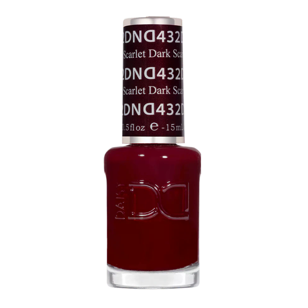 DND Gel Nail Polish - 432 Dark Scarlet – ND Nails Supply DND Gel Nail Polish - 432 Dark Scarlet – ND Nails Supply