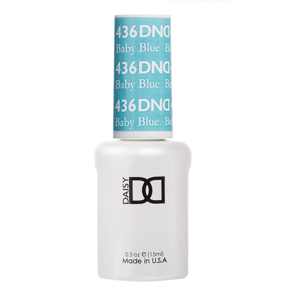 DND Gel Nail Polish Duo - 436 Blue Colors - Baby Blue