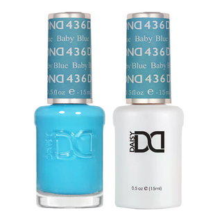 DND Gel Nail Polish - 436 Baby Blue