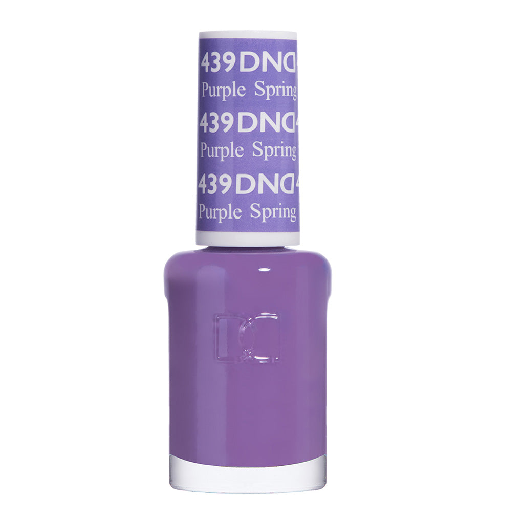 DND Gel Nail Polish Duo - 439 Purple Colors - Purple Spring