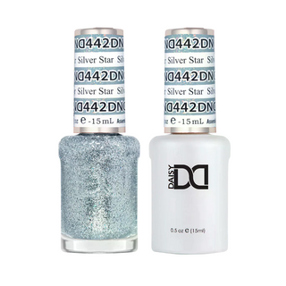 DND Gel Nail Polish - 442 Silver Star