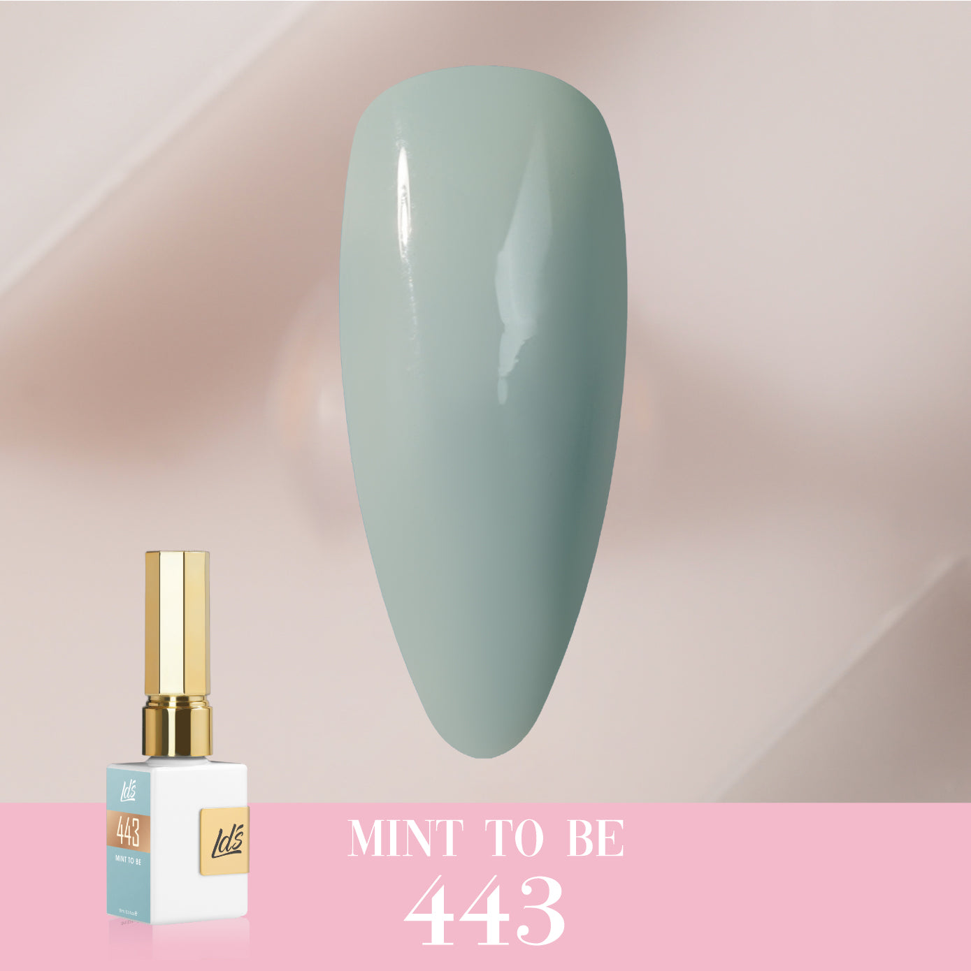 LDS Color Craze Collection - 443 Mint To Be - Gel Polish 0.5oz