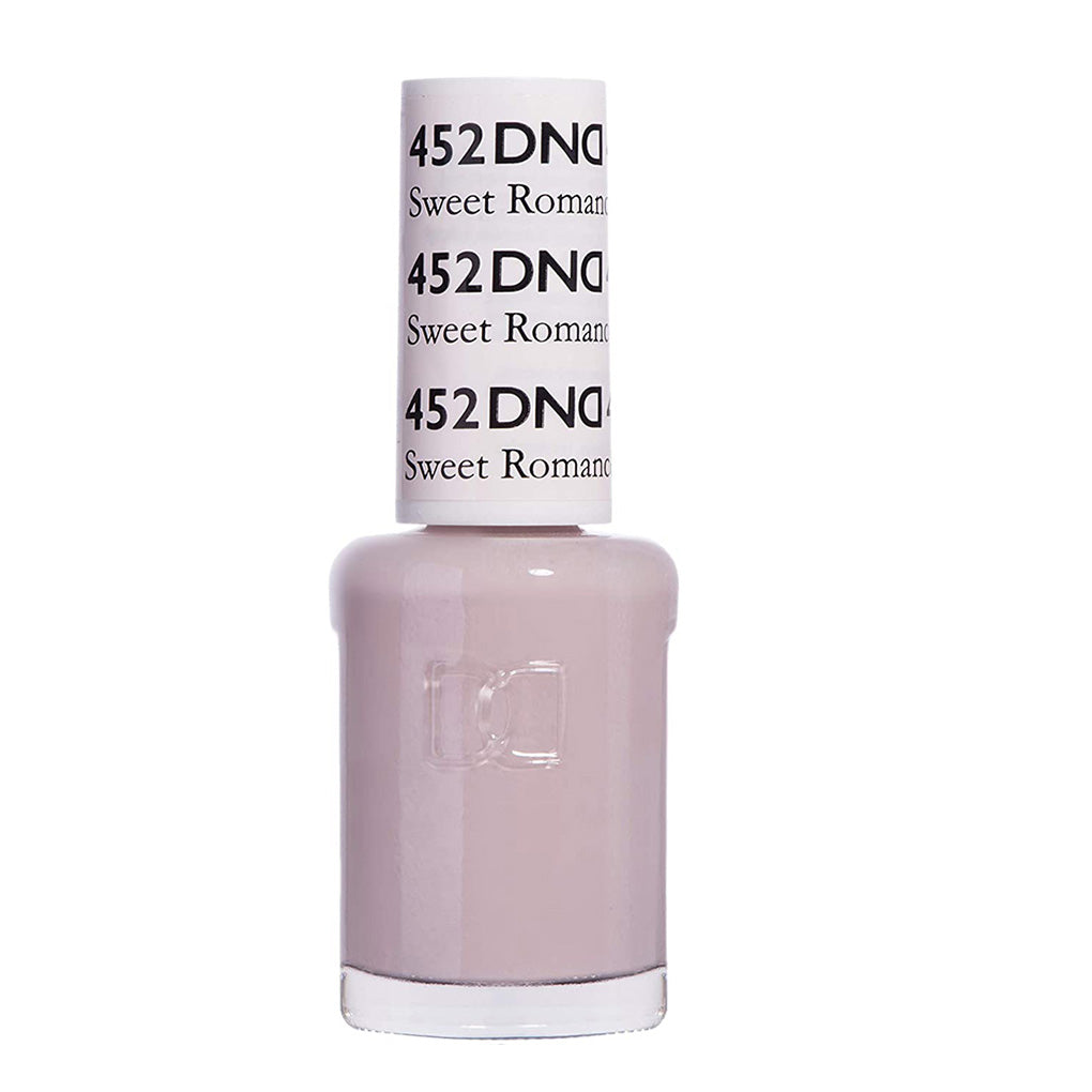 DND Gel Nail Polish Duo - 452 Beige Colors - Sweet Romance