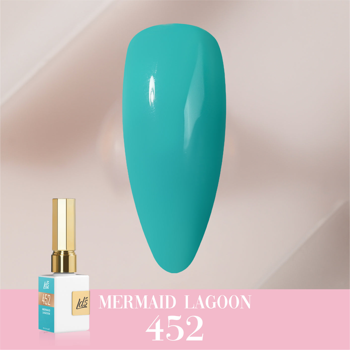 LDS Color Craze Collection - 452 Mermaid Lagoon - Gel Polish 0.5oz